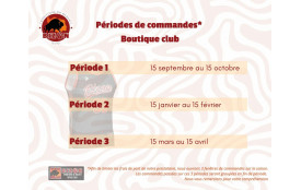 Périodes de commandes