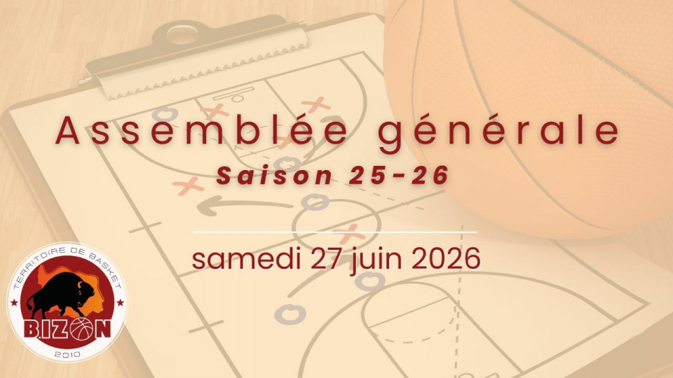 Assemblée Générale saison 25-26